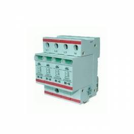 monitored power supply lightning-protection module three phase 380V30-60KA DK-380AC60 surge protector 4P