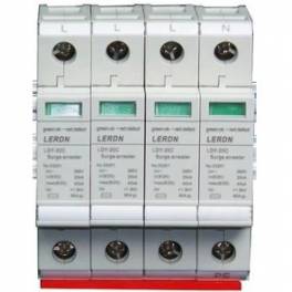 LERDN surge arrester power supply thunder preventer three phase 40KA surge protector LDY-20C 4P
