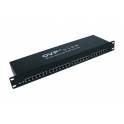 24 rack-mounted POE network signal thunder preventer POE switch surge arrester 24 surge protector