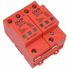 power supply thunder preventer lightning-protection module three phase 380V 60-100KA surge protector 2P Warranty 5