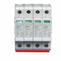 LERDN surge arrester power supply thunder preventer three phase 40KA surge protector LDY-20C 4P