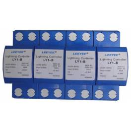 10 350us wave mode power supply module LY1-B 50KA surge protector 4P three phase surge arrester