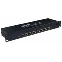 16 rack-mounted Communication signal thunder preventer telephone surge arrester telephone switch surge protector