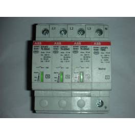 ABB OVR BT2 3N-70-320s P TS 3P and N thunder preventer surge protector