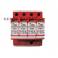 LED screen thunder preventer distribution power supply surge arrester surge protector 40KA 4P