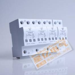 HYS8-15KA power supply three phase thunder preventer surge protector surge arrester 380V 4P