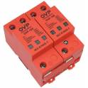 power supply thunder preventer lightning-protection module Single-phase 220V 60-100KA surge protector 2P Warranty 5