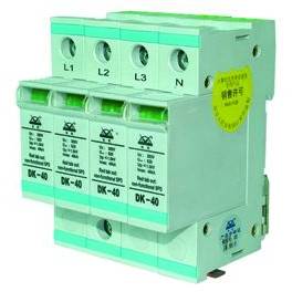 monitored power supply lightning-protection module three phase 380V20-40KA DK-380AC40 surge protector 4P