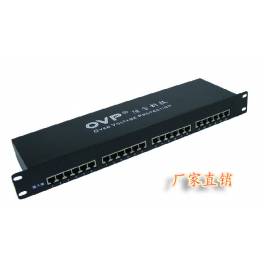 24 rack-mounted POE network signal thunder preventer POE switch surge arrester 24 surge protector