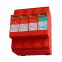 power supply lightning-protection module three phase 380V 60-100KA surge protector 4P distribution box