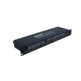 24 1000M rack-mounted network thread jamming signal thunder preventer RJ45 1G switch lightning-protection surge protect