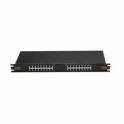 16 100M rack-mounted network signal surge arrester 16 RJ45 100M switch surge protect