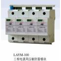 original genuine three phase 380V power supply 4 and 0 combination surge arrester LAYM120 380M4 surge protector
