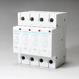 CHINT surge protector NU6-11 15KV 4P household three phase voltage protect surge arrester SPD