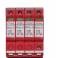 380V 4P three phase power supply thunder preventer 20-40KA surge protector