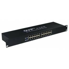 12 100M rack-mounted network thread jamming signal thunder preventer RJ45 100M switch lightning-protection surge protect