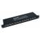 24 100M rack-mounted network thread jamming signal thunder preventer RJ45 100M switch lightning-protection surge protect