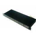 24 100M rack-mounted network thread jamming signal thunder preventer RJ45 100M switch lightning-protection surge protect