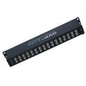 16 rack monitored BNC video signal DVR HD recorder surge arrester surge protect