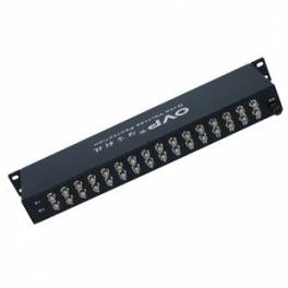 16 rack monitored BNC video signal DVR HD recorder surge arrester surge protect