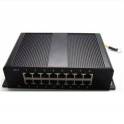 8 rack-mounted network thunder preventer 100 MB network switch lightning-protection surge protector