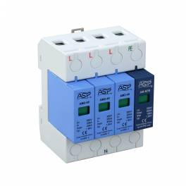 ASP three phase 380V power supply lightning-protection module AM2-40 3 and NPE surge protector 4P