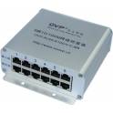 OVP RJ45 network signal thunder preventer 6 network surge arrester switch surge protector