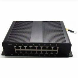 8 100M rack-mounted network signal surge arrester RJ45 100M switch surge protect