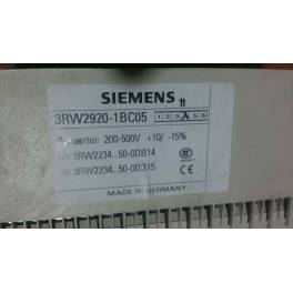 SIEMENS encoder soft starter 3RW2920-1BC05