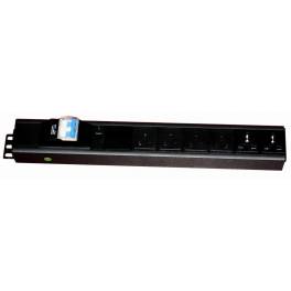 HiFi power supply socket with filter 6 PDU 10A air protect switch