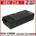 High power 48V 1200W switching power supply 48V25A motor power supply AC220V rpm DC48V DC power supply