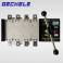 GCQ4-500A 4P double power automatic convert switchover switch isolation PC ATS 1 year warranty genuine