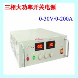 LW-30200KD High power switch DC stabilivolt 30V200A adjustable electroplate power supply