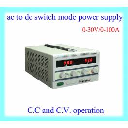 LW-30100KD digital display adjustable switching power supply 0-30V100A