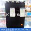 CHINT circuit breaker three phase four-wire electric leakage circuit breaker DZ20L-250 4300 250A