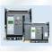 universal circuit breaker HSW1-2000 3P630A frame circuit breaker drawer