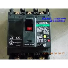 Fuji circuit breaker electric leakage switch original genuine EG103C 75A 100A 60A
