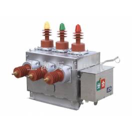 ZW10-12G T630-20 outdoors high pressure vacuum circuit breaker manually operating mechanism electric stainless steel