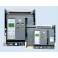 universal circuit breaker HSW1-3200 2000A 2500A 3200A 3P stationary type