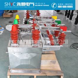 genuine ZW8-12 630A outdoors high pressure pole-mounted vacuum circuit breaker stainless steel electric with isolation