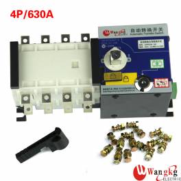 double power automatic convert toggle switch 630A 4P PC seclusion type Hong Kong Schneider