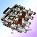 HS11B-1000 48 1000A quadrupole double throw guillotine switch open seclusion type switch