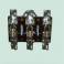 ShangHai HD13B-1000 31 open isolation guillotine switch double throw plastic board