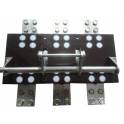 genuine HD12 series switch HD12-1500 31 red copper 1500A three phase single-throw isolation switch
