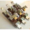 HS13BX-600 31 600A switch guillotine tripolar three phase double throw Rotation open isolation switch