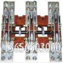 ShangHai HD13B-1500 30 open isolation guillotine switch double throw brass