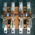 HS13B-400 41 open isolation switch guillotine switch 400A double throw quadrupole switch