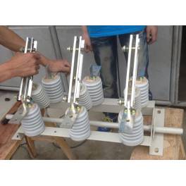 electric indoor high pressure isolation switch GN19-12C 400A model
