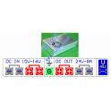 Delixi knife shaped isolation switch HD13BX-3000 30 plastic board