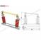 strip-type fuse strip-type fuse isolation switch THL W -250L tripolar
